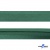 Косая бейка атласная "Омтекс" 15 мм х 132 м, цв. 056 темный зеленый - купить в Серове. Цена: 225.81 руб.