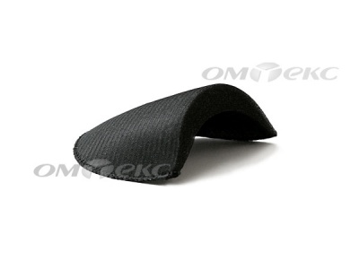 Плечевые накладки OВТ-10, обшитые, цвет чёрный - купить в Серове. Цена: 17.64 руб.