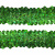Тесьма с пайетками D4, шир. 30 мм/уп. 25+/-1 м, цвет зелёный - купить в Серове. Цена: 1 087.39 руб.
