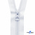 Спиральная молния Т5 501, 65 см, автомат, цвет белый - купить в Серове. Цена: 14.83 руб.