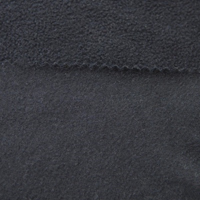 Флис DTY, 130 г/м2, шир. 150 см, цвет чёрный - купить в Серове. Цена 694.22 руб.