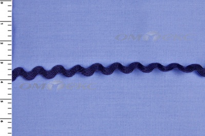 Тесьма плетеная "Вьюнчик"/т.синий - купить в Серове. Цена: 48.03 руб.