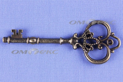 Декоративный элемент для творчества из металла "Ключ"8,5 см  - купить в Серове. Цена: 26.66 руб.