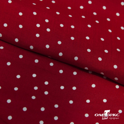 Ткань плательная "Вискоза принт"  100% вискоза, 95 г/м2, шир.145 см Цвет 2/red - купить в Серове. Цена 297 руб.