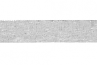 Лента органза "ОмТекс",15 мм/уп.45м, цв.1001-белый - купить в Серове. Цена: 97.02 руб.