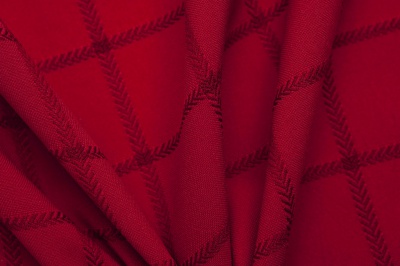 Скатертная ткань 25536/2006, 174 гр/м2, шир.150см, цвет бордо - купить в Серове. Цена 272.21 руб.