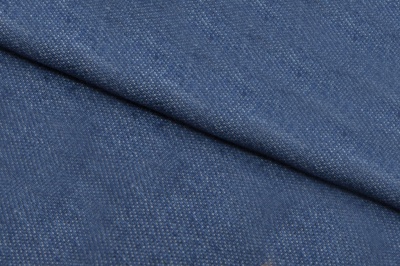 Ткань джинсовая №96, 160 гр/м2, шир.148см, цвет голубой - купить в Серове. Цена 350.42 руб.