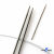 Спицы для вязания металлические d-2.5 мм круговые на тросике 53 см - купить в Серове. Цена: 53.90 руб.