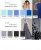 Креп стрейч Амузен 14-4122, 85 гр/м2, шир.150см, цвет голубой - купить в Серове. Цена 148.37 руб.