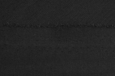 Трикотаж "Grange" BLACK 1# (2,38м/кг), 280 гр/м2, шир.150 см, цвет чёрно-серый - купить в Серове. Цена 861.22 руб.