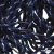 Шнурки #107-19, круглые 130 см, двухцветные цв.тём.синий/белый - купить в Серове. Цена: 22.14 руб.