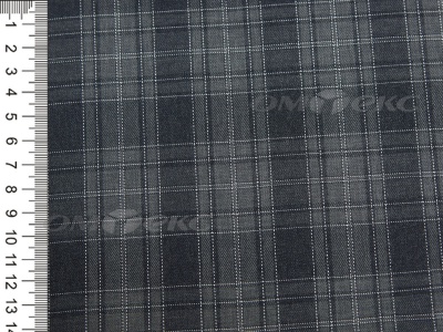 Ткань костюмная клетка 25235 2003, 185 гр/м2, шир.150см, цвет серый/сер - купить в Серове. Цена 