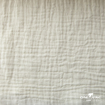 Ткань Муслин, 100% хлопок, 125 гр/м2, шир. 135 см (16) цв.молочно белый - купить в Серове. Цена 337.25 руб.