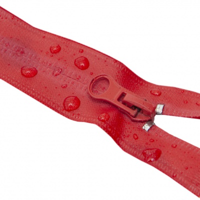 Молния водонепроницаемая PVC Т-7, 90 см, разъемная, цвет (820) красный - купить в Серове. Цена: 61.18 руб.