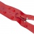 Молния водонепроницаемая PVC Т-7, 20 см, неразъемная, цвет (820)-красный - купить в Серове. Цена: 21.56 руб.