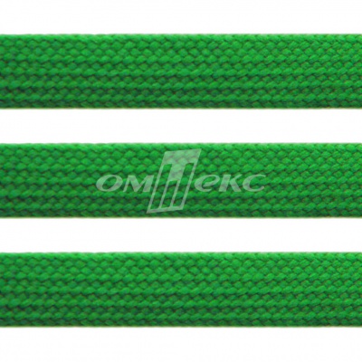 Шнур 15мм плоский (100+/-1м) №16 зеленый - купить в Серове. Цена: 10.21 руб.