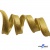 Кант атласный 136, шир. 12 мм (в упак. 65,8 м), цвет золото - купить в Серове. Цена: 433.08 руб.