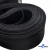 Регилиновая лента мягкая, пластик, шир.40мм, (уп.22+/-0,5м), цв.- черный - купить в Серове. Цена: 294 руб.