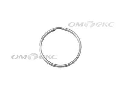 Кольцо металлическое d-20 мм, цв.-никель - купить в Серове. Цена: 3.19 руб.