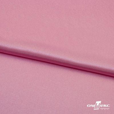 Поли креп-сатин 15-2216, 125 (+/-5) гр/м2, шир.150см, цвет розовый - купить в Серове. Цена 155.57 руб.