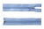 Спиральная молния Т5 351, 75 см, автомат, цвет св.голубой - купить в Серове. Цена: 16.28 руб.