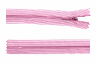 Молния потайная Т3 513, 50 см, капрон, цвет св.розовый - купить в Серове. Цена: 8.71 руб.