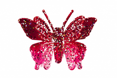 Бабочка декоративная пластиковая #10 - купить в Серове. Цена: 7.09 руб.