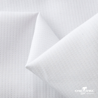 Ткань сорочечная смешанная, 115 г/м2, 58% пэ,42% хл, (арт.106) окрашенный, шир.150 см, цв.1 - белый - купить в Серове. Цена 285.48 руб.