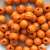 0309-Бусины деревянные "ОмТекс", 16 мм, упак.50+/-3шт, цв.003-оранжевый - купить в Серове. Цена: 62.22 руб.