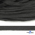 Шнур плетеный d-8 мм плоский, 70% хлопок 30% полиэстер, уп.85+/-1 м, цв.1026-серый - купить в Серове. Цена: 735 руб.