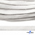 Шнур плетеный d-8 мм плоский, 70% хлопок 30% полиэстер, уп.85+/-1 м, цв.1018-белый - купить в Серове. Цена: 735 руб.