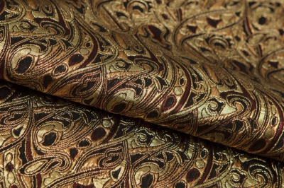 Ткань костюмная жаккард, 135 гр/м2, шир.150см, цвет бордо№17 - купить в Серове. Цена 441.94 руб.