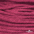 Шнур плетеный d-6 мм, 70% хлопок 30% полиэстер, уп.90+/-1 м, цв.1068-фуксия - купить в Серове. Цена: 588 руб.