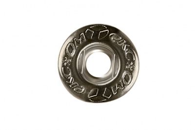 Кнопка металлическая "Альфа" с пружиной, 15 мм (уп. 720+/-20 шт), цвет никель - купить в Серове. Цена: 1 481.69 руб.