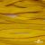 Шнур плетеный (плоский) d-12 мм, (уп.90+/-1м), 100% полиэстер, цв.269 - жёлтый - купить в Серове. Цена: 8.62 руб.