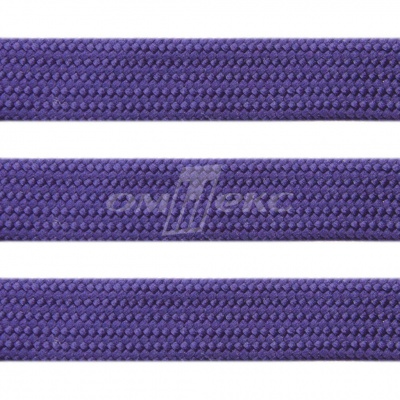 Шнур 15мм плоский (100+/-1м) №10 фиолетовый - купить в Серове. Цена: 10.21 руб.