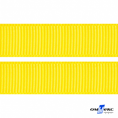 Репсовая лента 020, шир. 25 мм/уп. 50+/-1 м, цвет жёлтый - купить в Серове. Цена: 298.75 руб.
