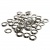 Люверсы, металлические/14мм/никель (упак.1000 шт) - купить в Серове. Цена: 1 058.40 руб.
