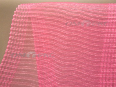Лента капроновая "Гофре", шир. 110 мм/уп. 50 м, цвет розовый - купить в Серове. Цена: 35.60 руб.