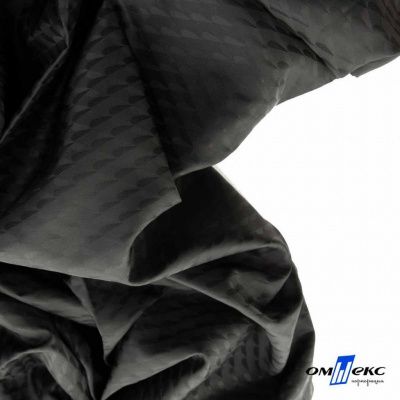Ткань подкладочная Жаккард PV2416932, 93г/м2, 145 см,черный - купить в Серове. Цена 241.46 руб.