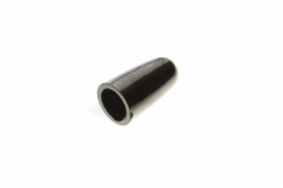 8100-Наконечник пластиковый под металл 15 мм-тем.никель - купить в Серове. Цена: 2.45 руб.