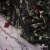 Сетка с вышивкой "Мадрид" 135 г/м2, 100% нейлон, ширина 130 см, Цвет 4/Черный - купить в Серове. Цена 980 руб.