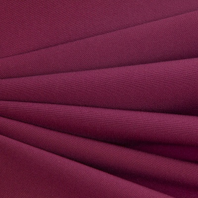 Костюмная ткань "Элис" 19-2024, 200 гр/м2, шир.150см, цвет бордо - купить в Серове. Цена 303.10 руб.