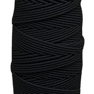 Нитка - резинка Спандекс 25 м (уп-10шт)-чёрные - купить в Серове. Цена: 36.02 руб.