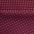 Креп стрейч Амузен, 85 г/м2, 19-2024 (темный рубин)/белый мелкий горох, шир.150 см - купить в Серове. Цена 220.50 руб.