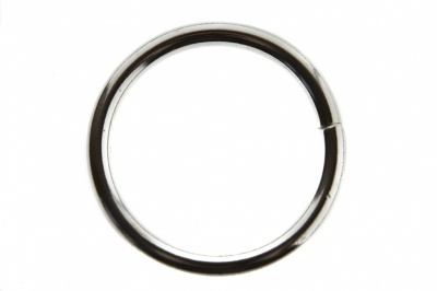 Кольцо металлическое d-38 мм, цв.-никель - купить в Серове. Цена: 4.89 руб.