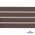 Репсовая лента 005, шир. 6 мм/уп. 50+/-1 м, цвет коричневый - купить в Серове. Цена: 88.45 руб.