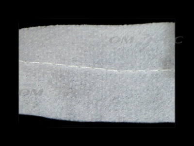 WS7225-прокладочная лента усиленная швом для подгиба 30мм-белая (50м) - купить в Серове. Цена: 16.71 руб.