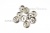 Кнопки пришивные 30 мм никель - купить в Серове. Цена: 18.68 руб.