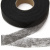 Прокладочная лента (паутинка) DF23, шир. 15 мм (боб. 100 м), цвет чёрный - купить в Серове. Цена: 1.13 руб.